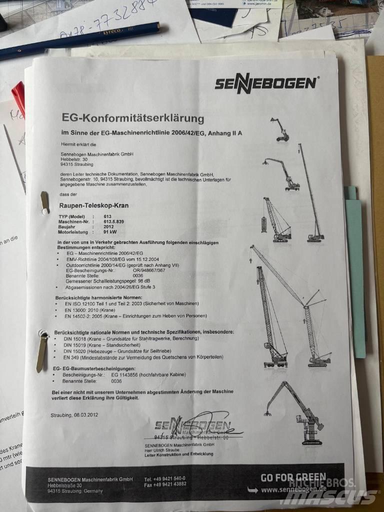 Sennebogen 613 R Lánctalpas daruk