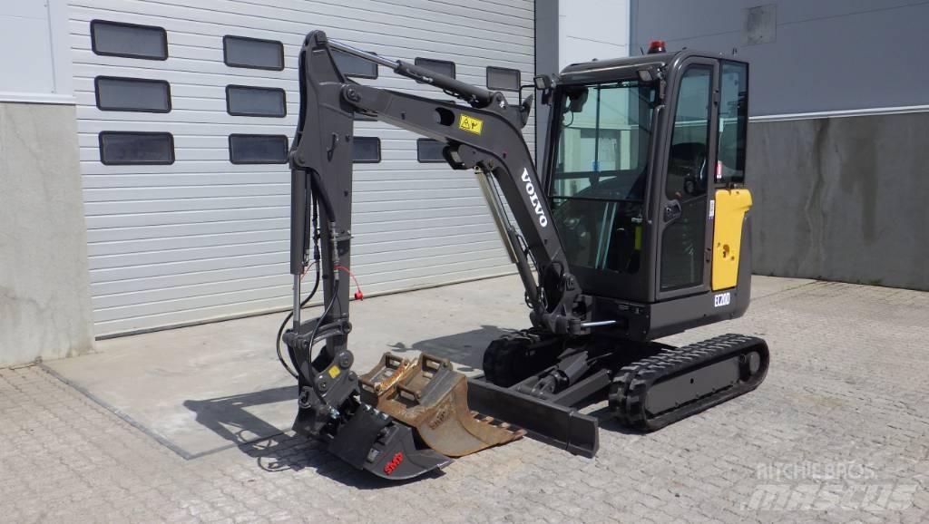 Volvo EC20D Mini kotrók < 7t
