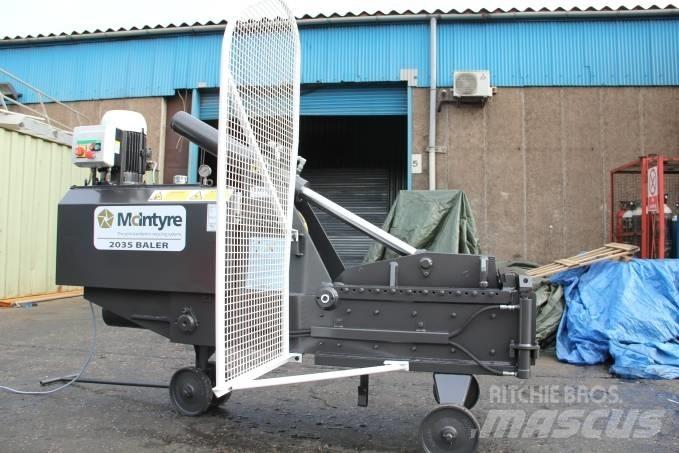 McIntyre Metal Baler Ipari hulladéktömörítők