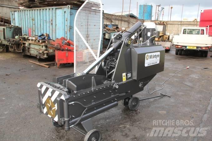 McIntyre Metal Baler Ipari hulladéktömörítők