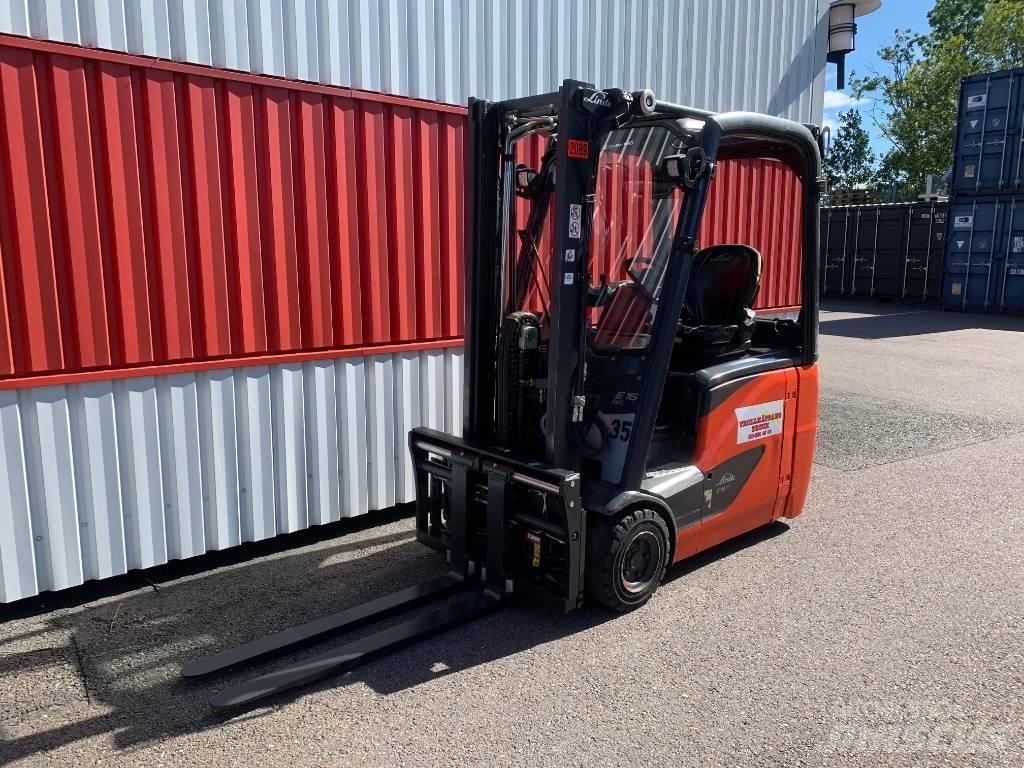 Linde E16H Elektromos targoncák