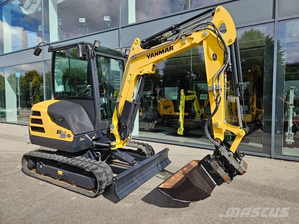 Yanmar SV 26 Mini kotrók < 7t