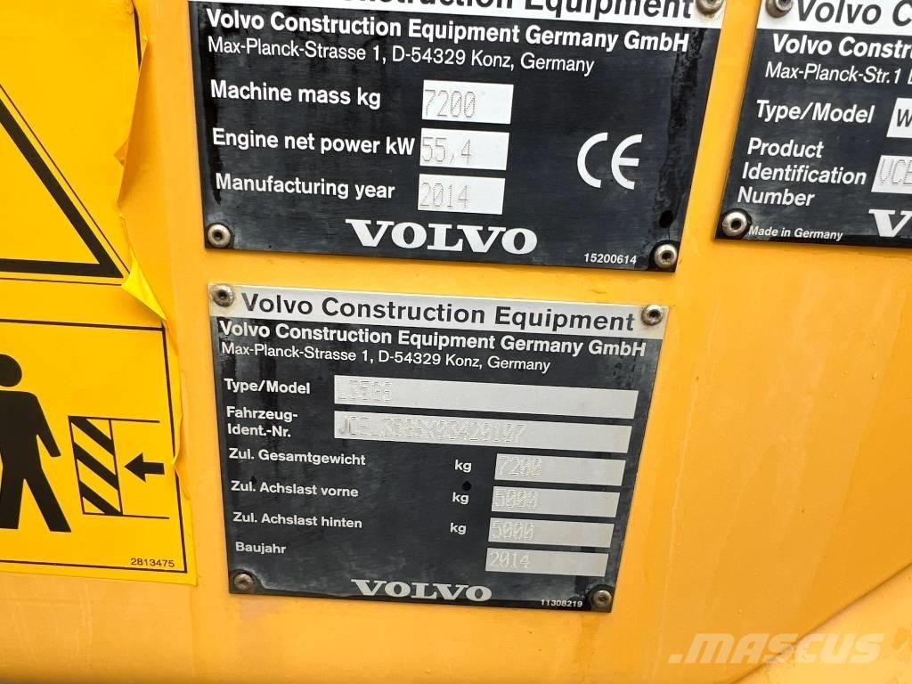 Volvo L 35 G Gumikerekes homlokrakodók