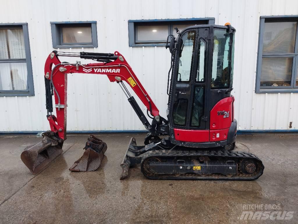 Yanmar Vio 26-6 Mini kotrók < 7t