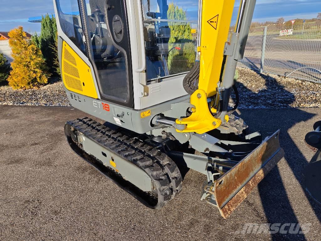 Wacker Neuson ET18 Lánctalpas kotrók