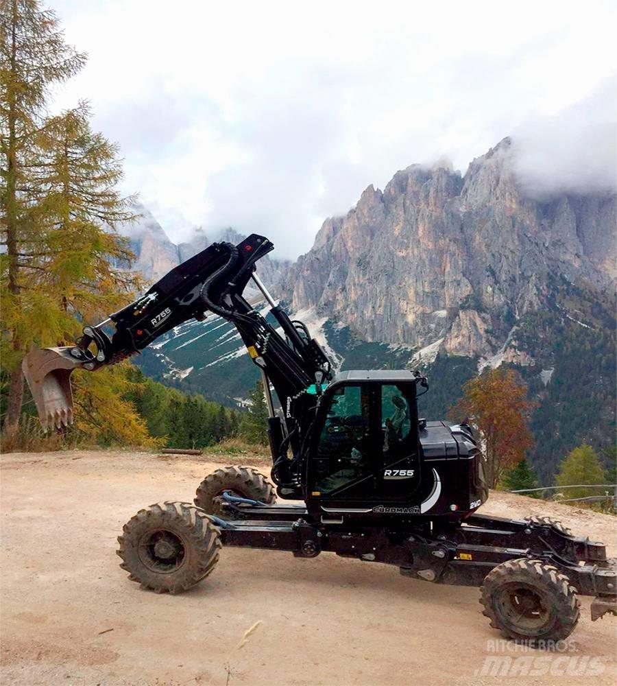 Euromach R755 Kétéltű markolók