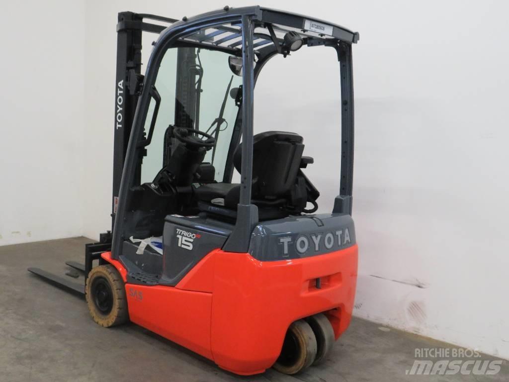 Toyota 8FBE15T Elektromos targoncák
