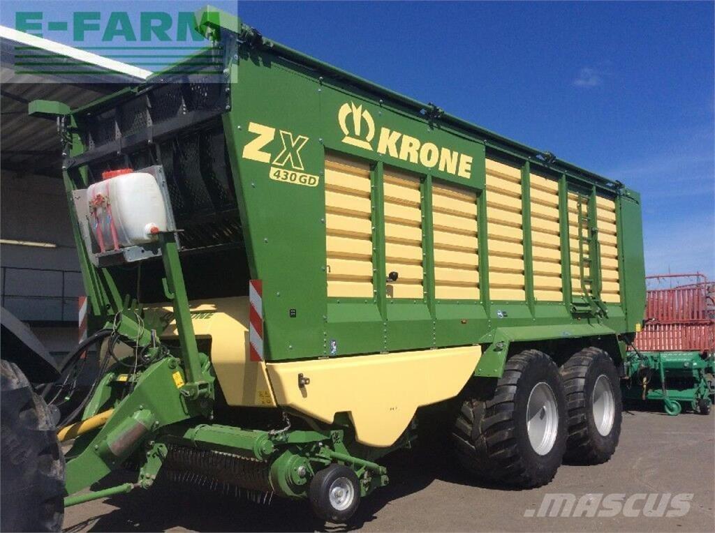 Krone zx 430 gd Gabona átrakó kocsik