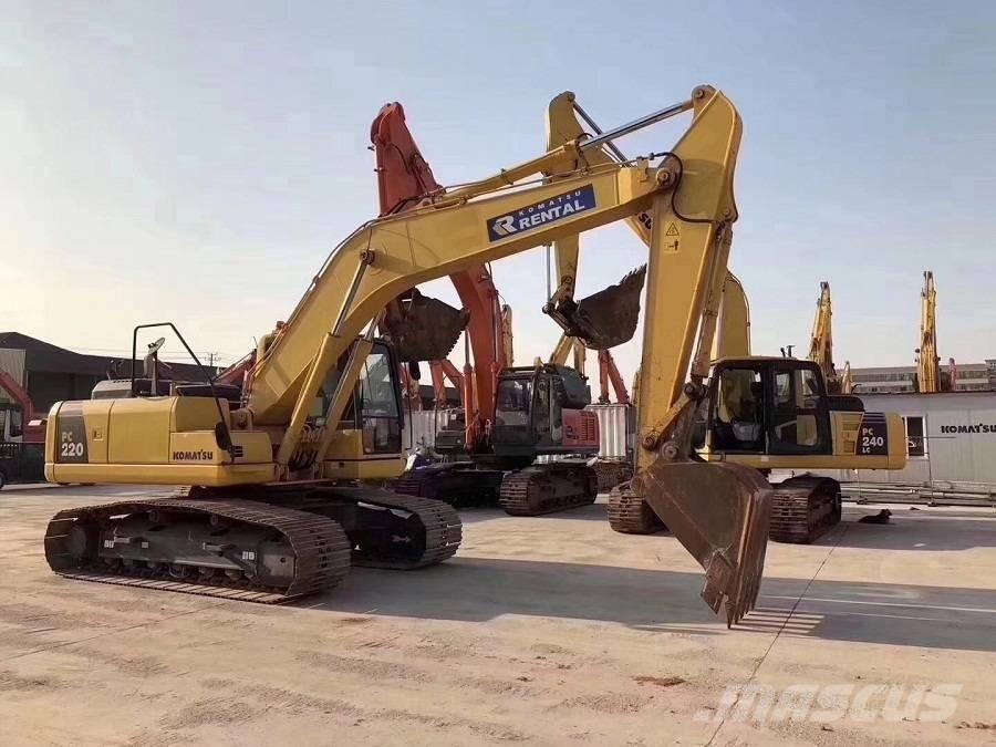 Komatsu pc220-7 Lánctalpas kotrók