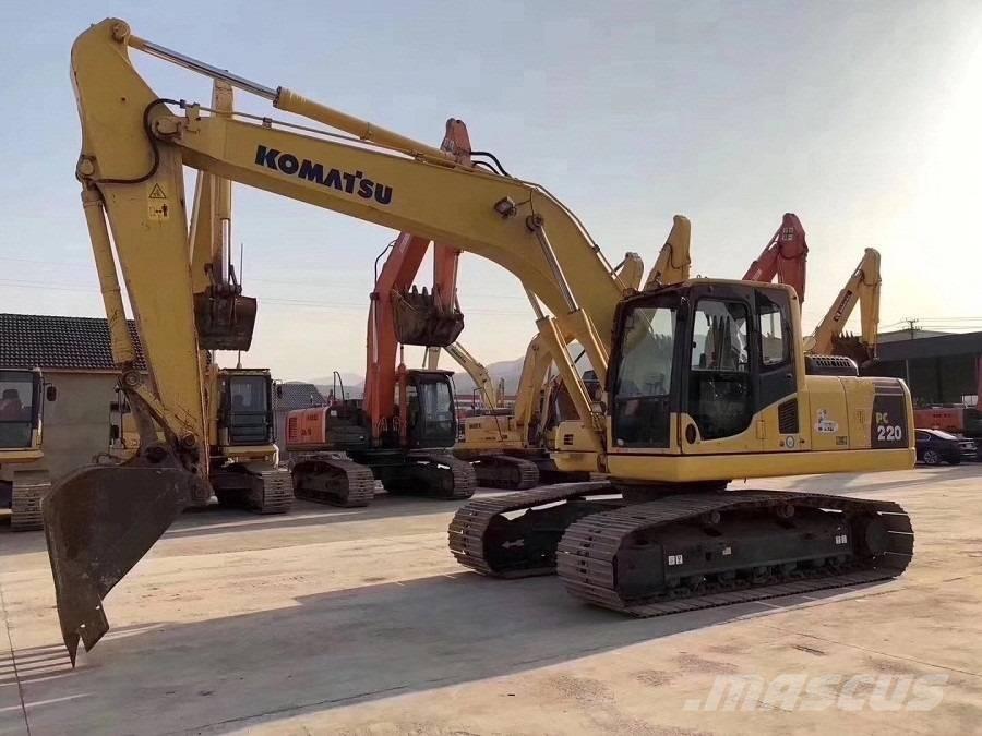 Komatsu pc220-7 Lánctalpas kotrók