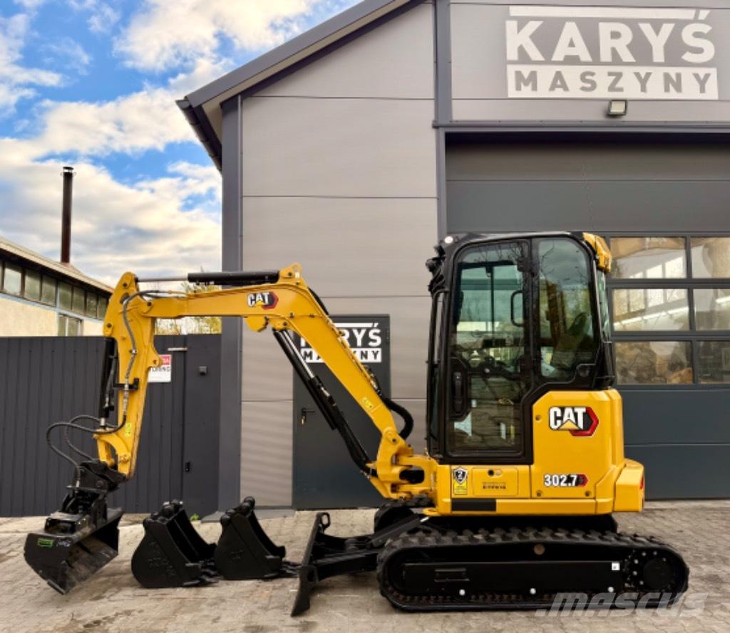 CAT 302.7 CR Mini kotrók < 7t