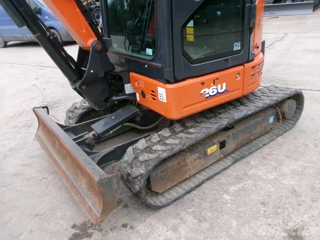 Hitachi 26U Mini kotrók < 7t