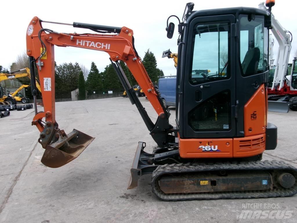 Hitachi 26U Mini kotrók < 7t