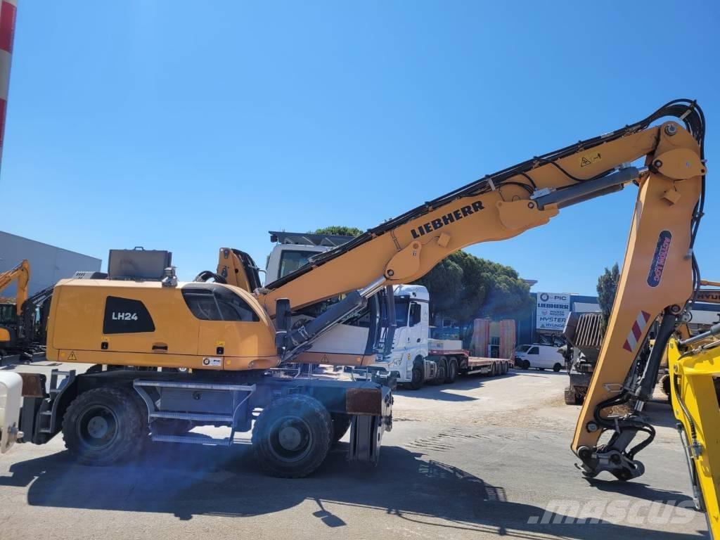 Liebherr LH 24 Gumikerekes kotrók
