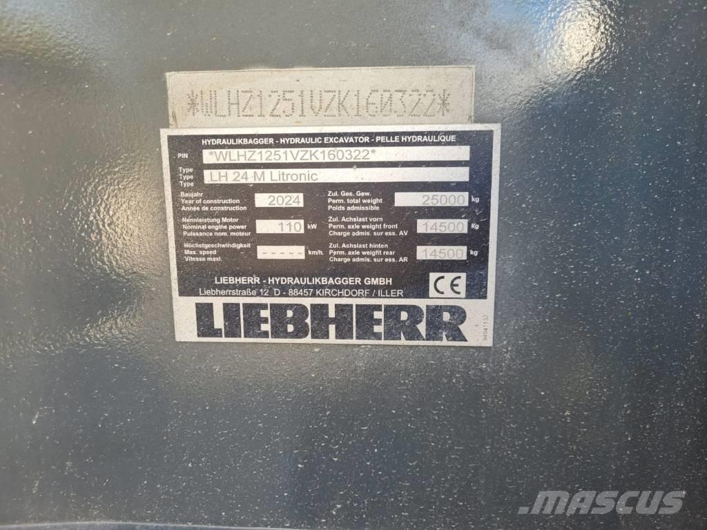Liebherr LH 24 Gumikerekes kotrók