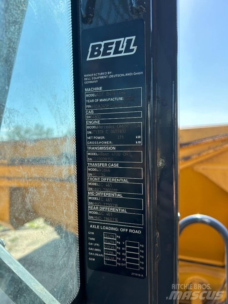 Bell B45E Csuklósdömperek
