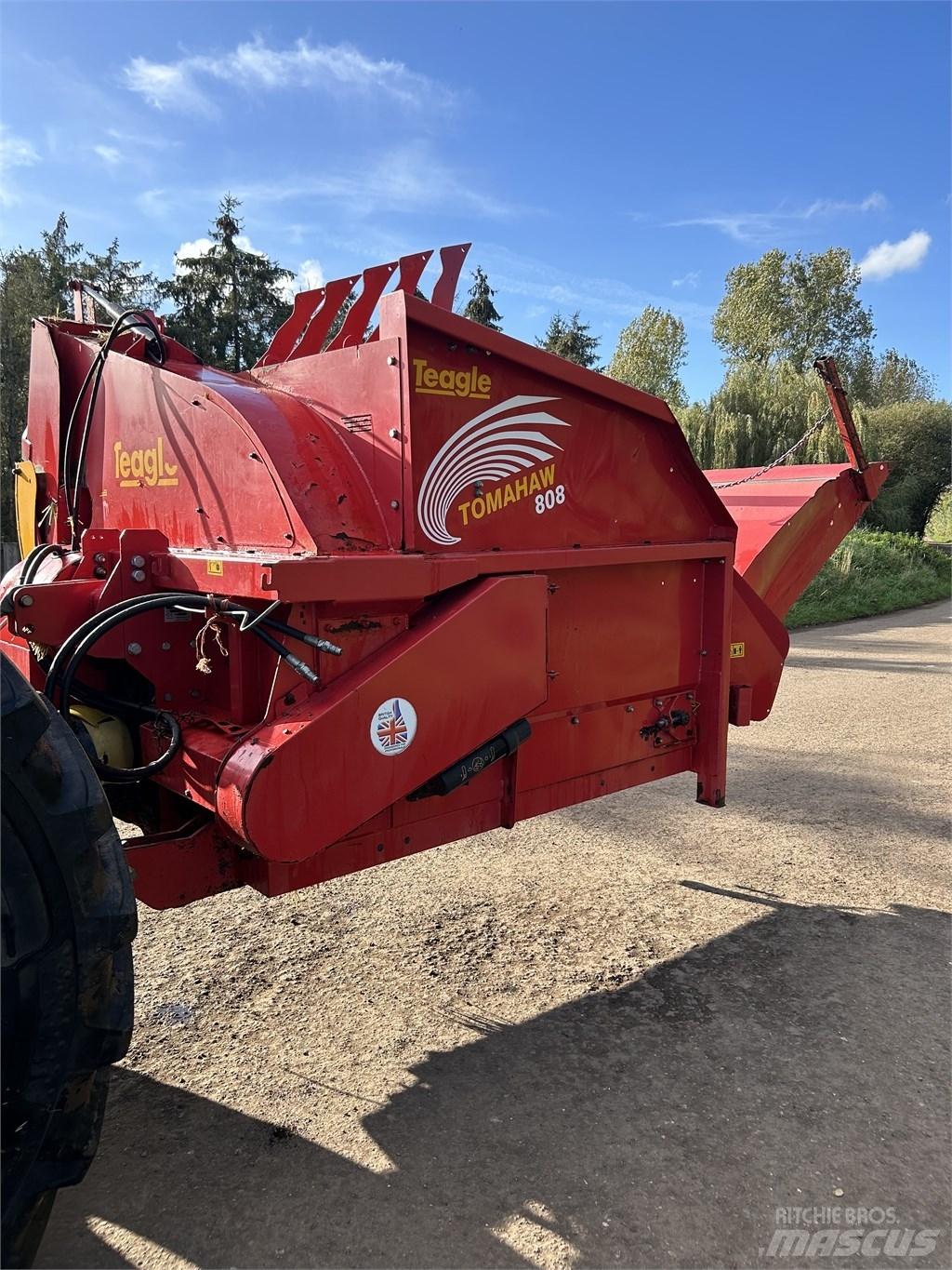TEAGLE TOMAHAWK 808S Bála aprító, vágó, csomagoló