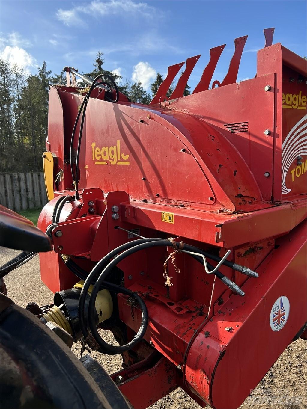 TEAGLE TOMAHAWK 808S Bála aprító, vágó, csomagoló