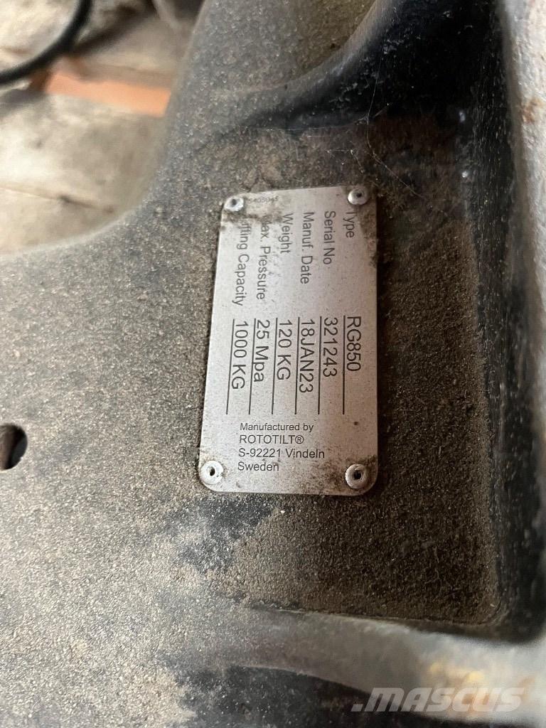 Rototilt R850 Építőipar - Egyebek