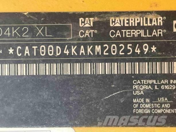 CAT D 4 K 2 XL lánctalpas dózerek