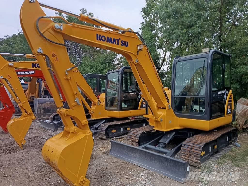Komatsu PC 56 Mini kotrók < 7t