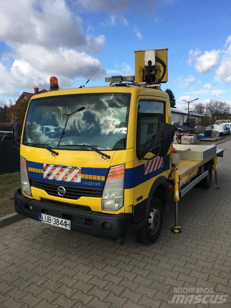 Nissan Cabstar Teherautóra szerelt emelők és állványok