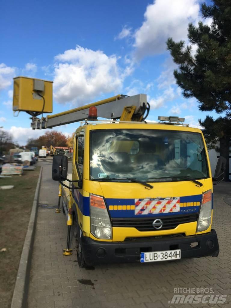 Nissan Cabstar Teherautóra szerelt emelők és állványok