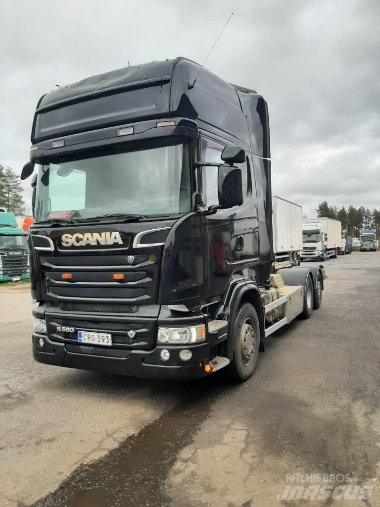 Scania R 560 Horgos rakodó teherautók