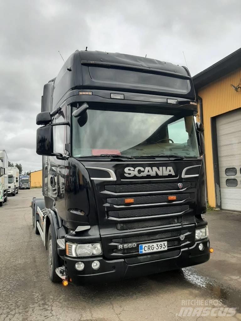 Scania R 560 Horgos rakodó teherautók