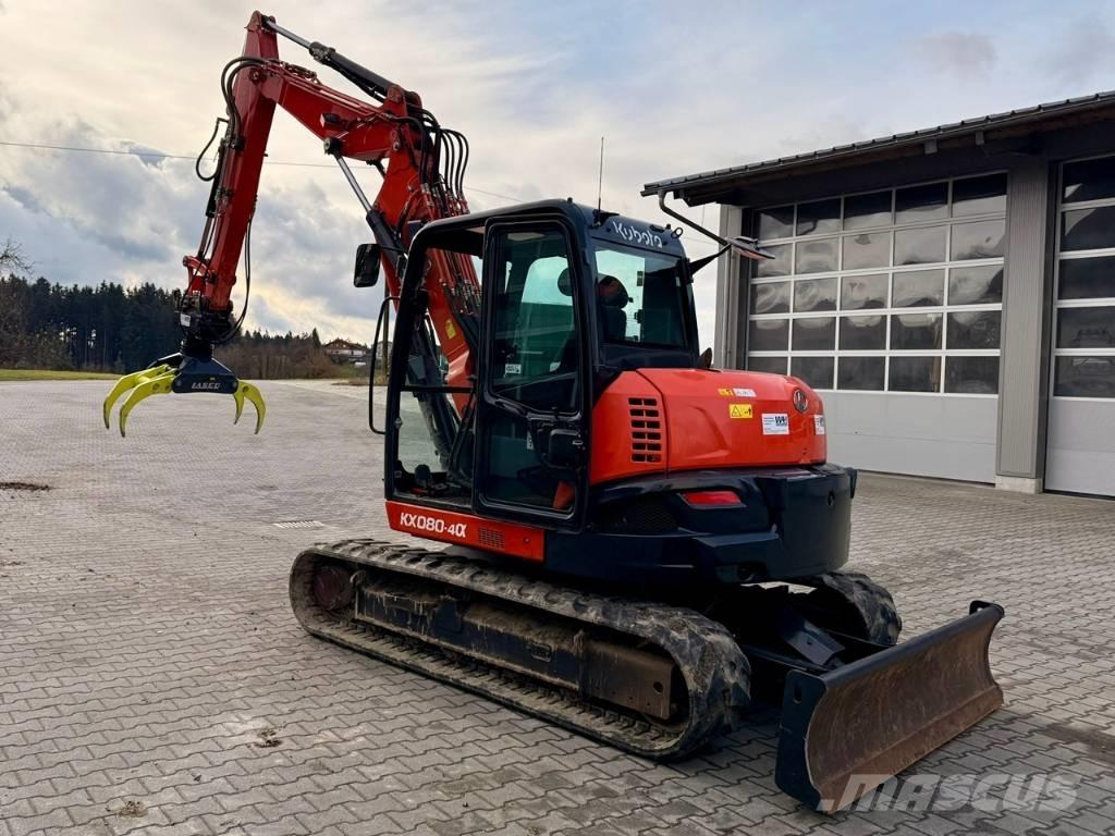 Kubota KX 080-4 Közepes (midi) kotrók 7 t - 12 t