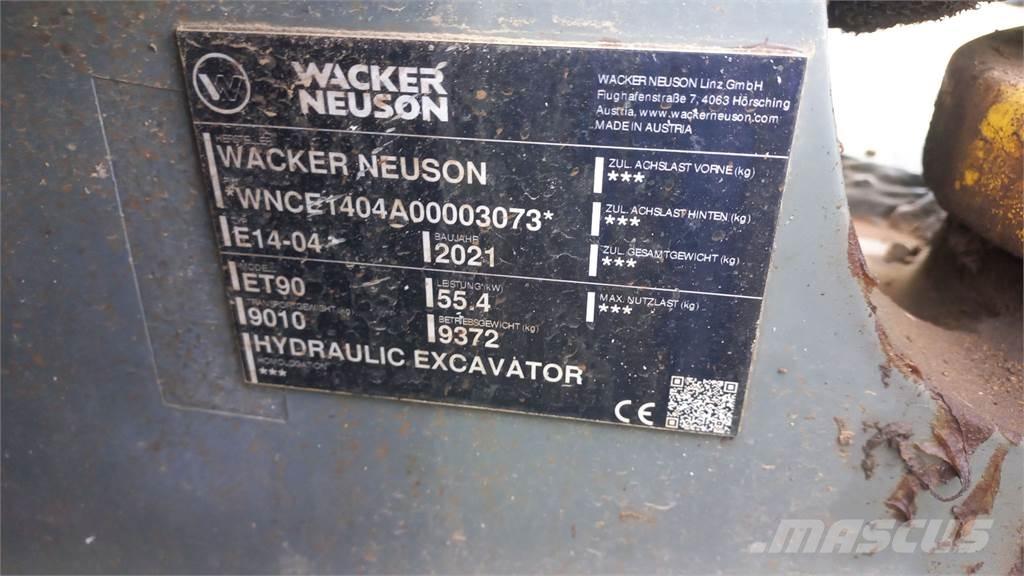 Wacker Neuson ET90 Lánctalpas kotrók