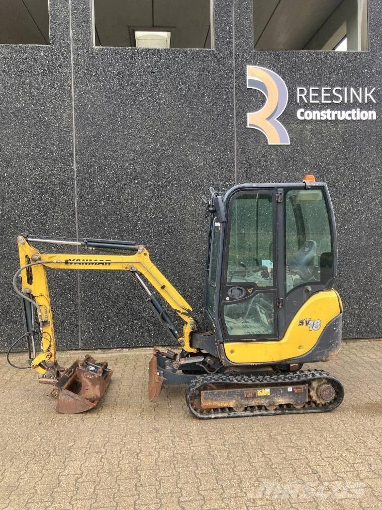 Yanmar SV 18 Mini kotrók < 7t