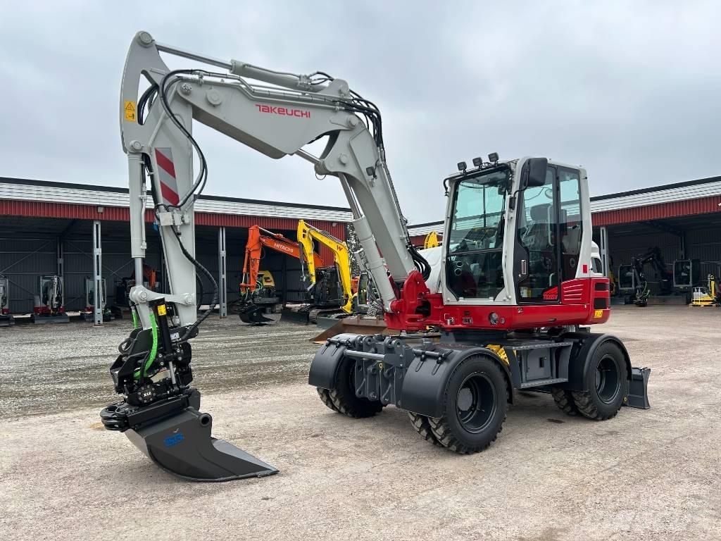 Takeuchi TB395W Gumikerekes kotrók