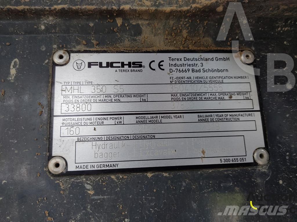 Fuchs MHL 350 Hulladékkezelő gépek