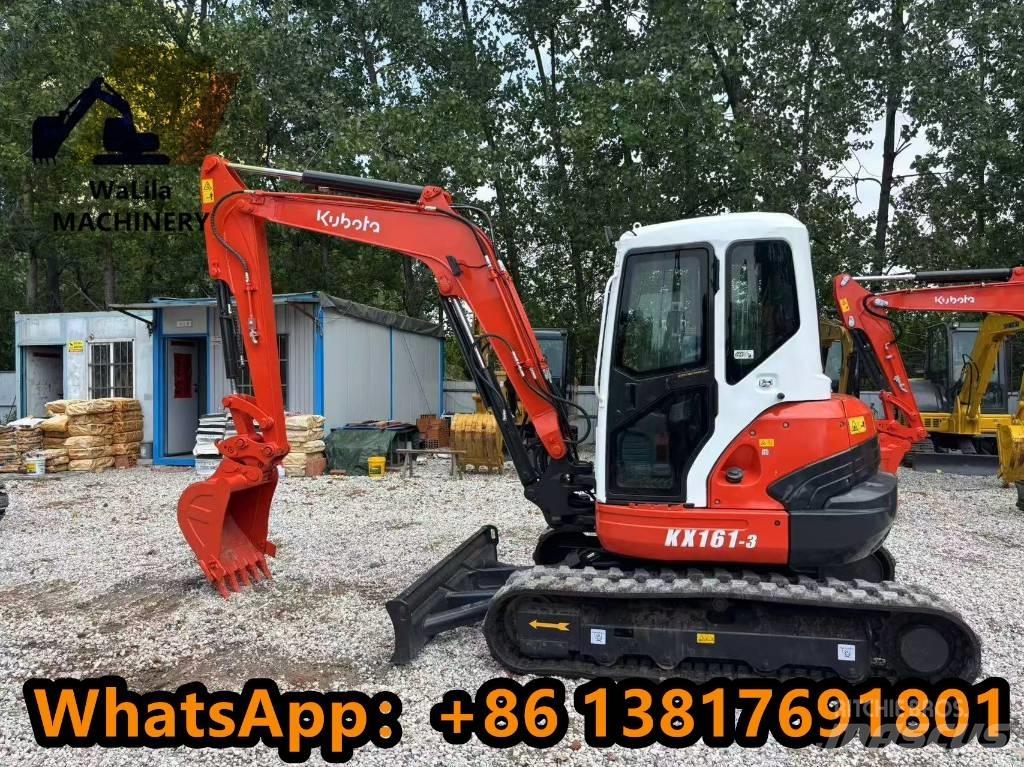 Kubota KX 161-3 A Mini kotrók < 7t