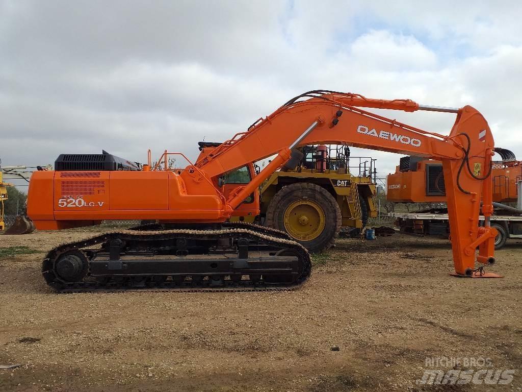 Daewoo 520 LC Lánctalpas kotrók
