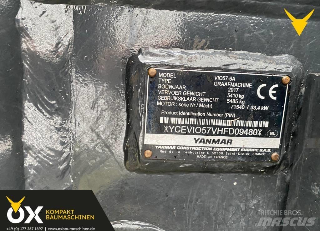 Yanmar Vio 57 U Mini kotrók < 7t