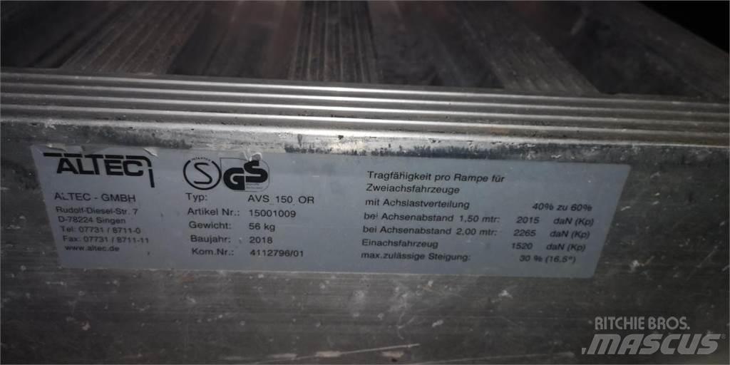 Altec AVS 150 0R Homlokrakodó tartozékok