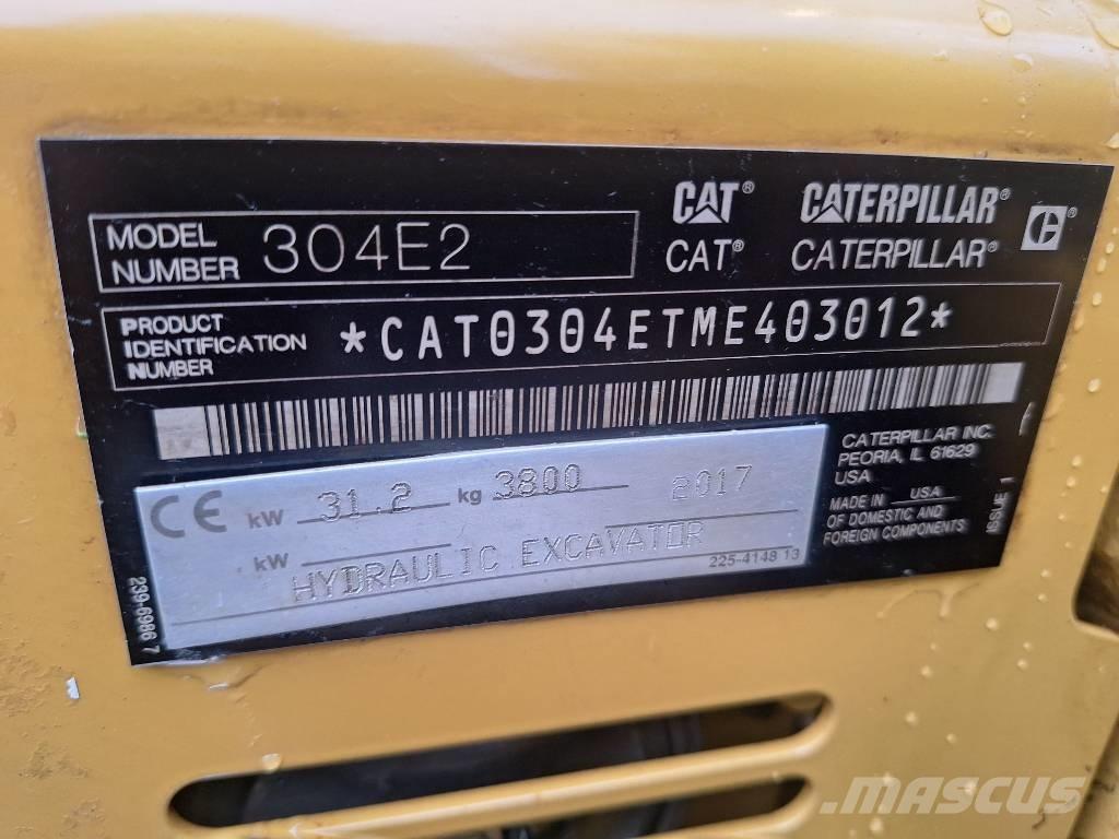 CAT 304 E CR Mini kotrók < 7t