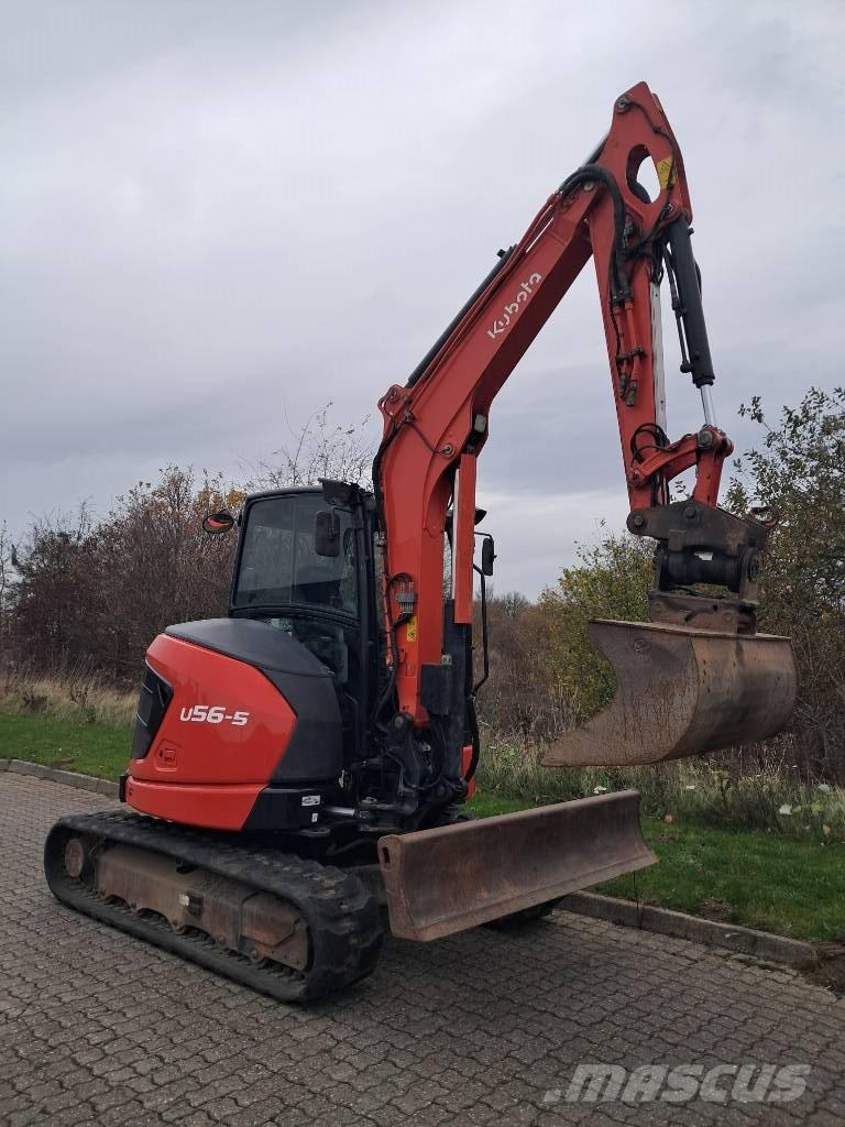 Kubota U 56-5 Mini kotrók < 7t