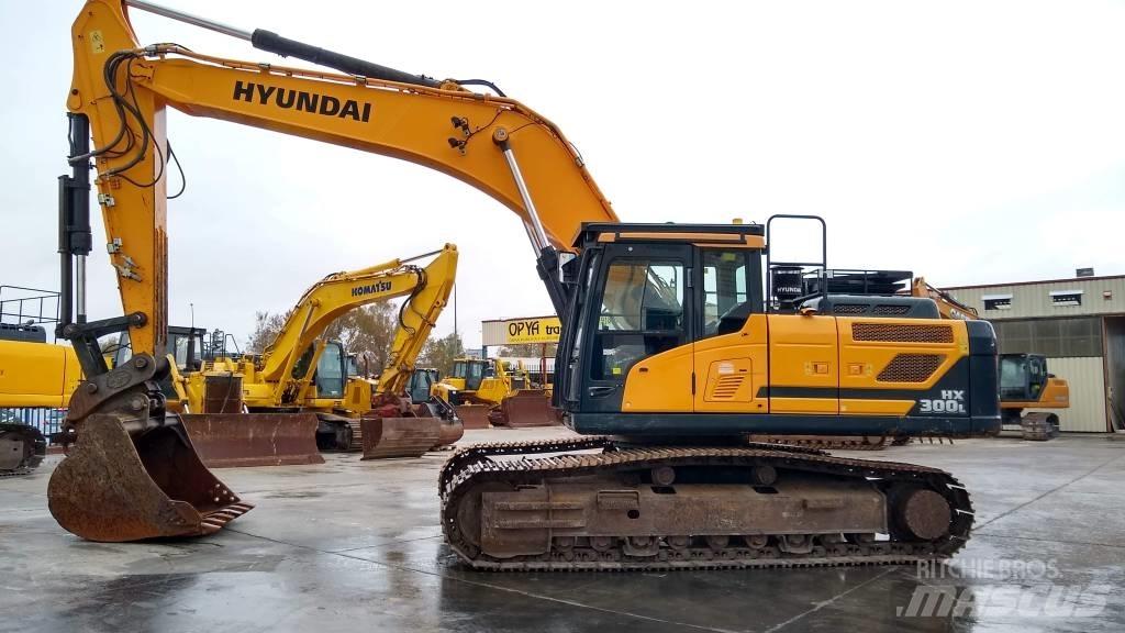 Hyundai HX 300 L Lánctalpas kotrók