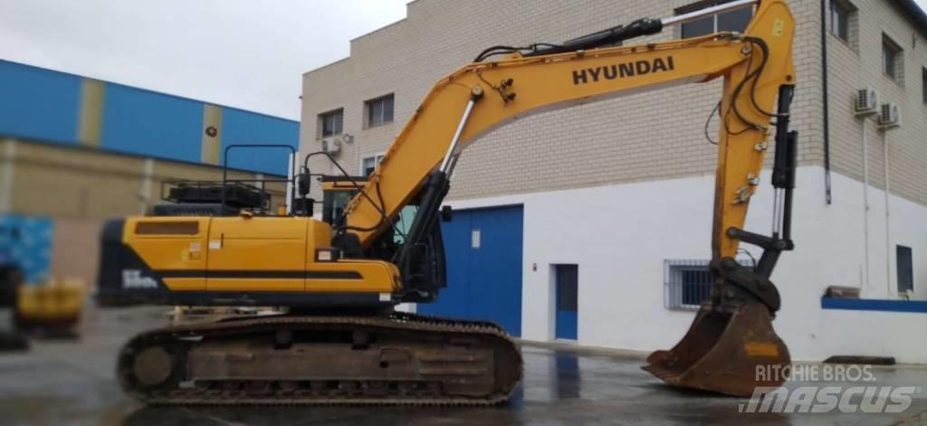Hyundai HX 300 L Lánctalpas kotrók