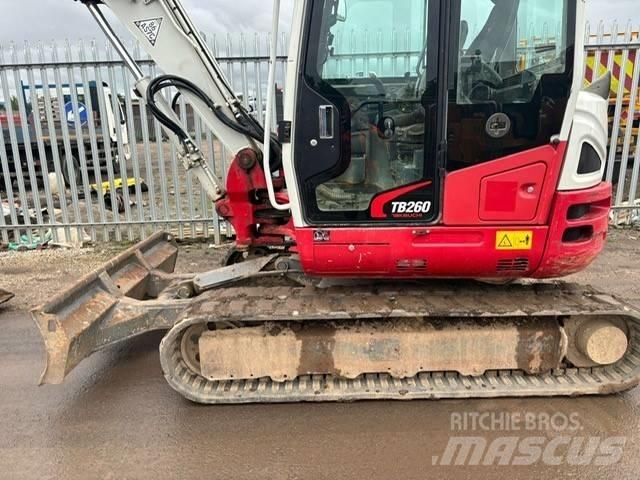 Takeuchi TB260 Mini kotrók < 7t