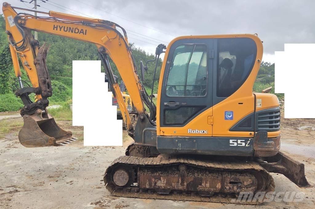 Hyundai Robex 55 Mini kotrók < 7t