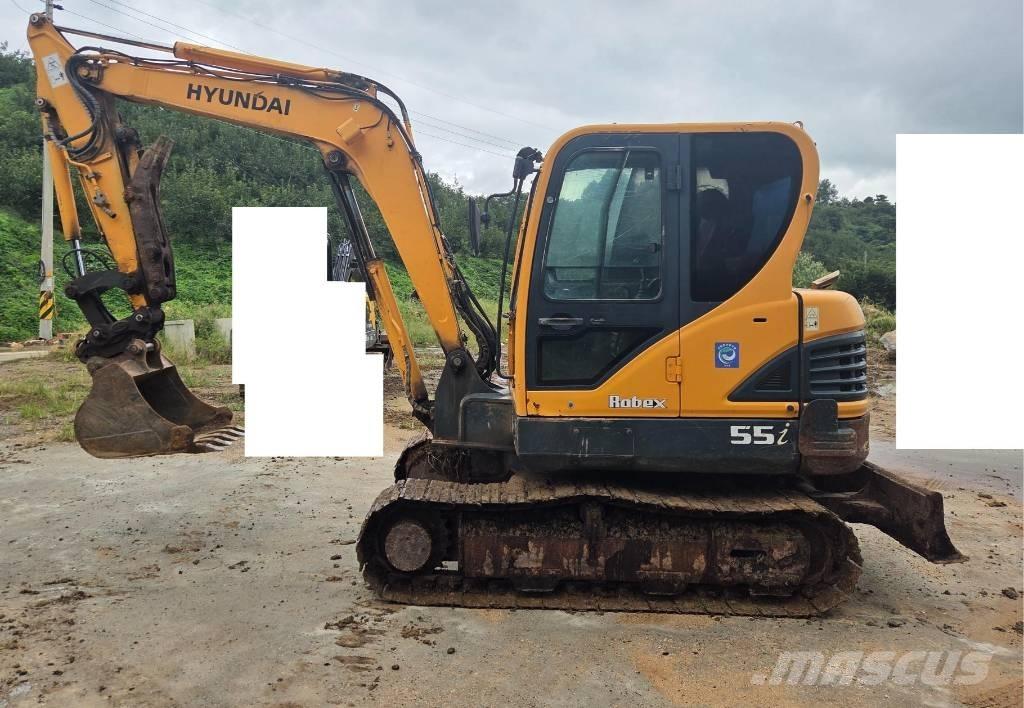 Hyundai Robex 55 Mini kotrók < 7t