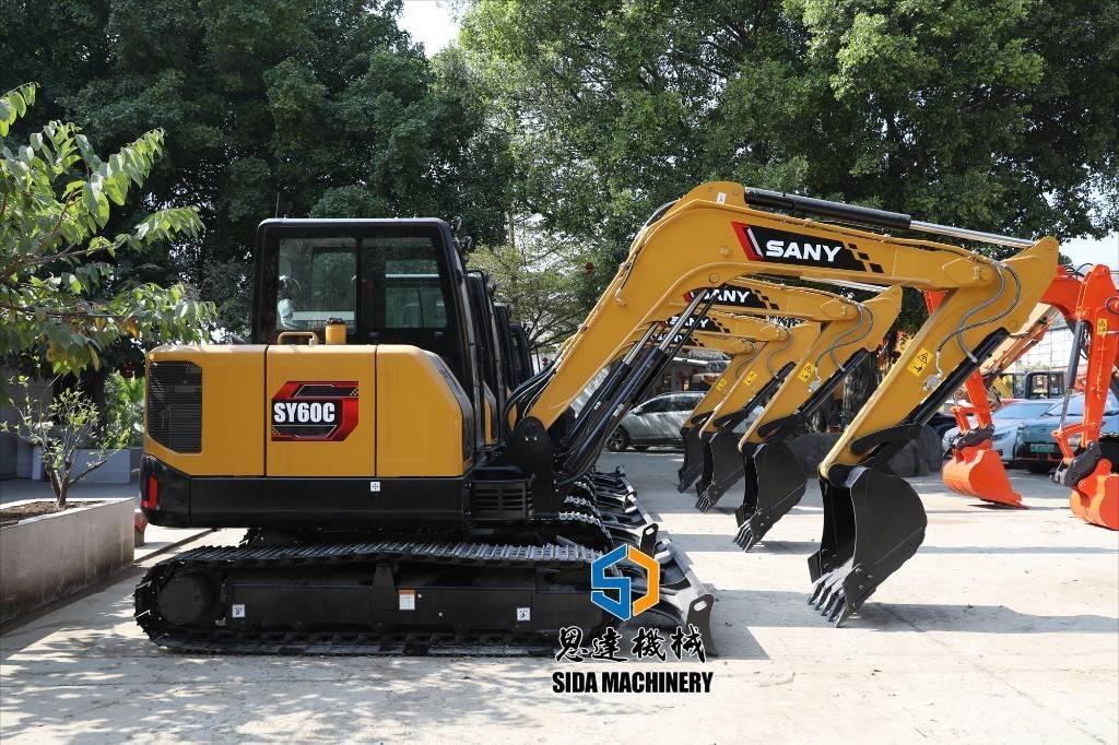 Sany SY 60 C Mini kotrók < 7t