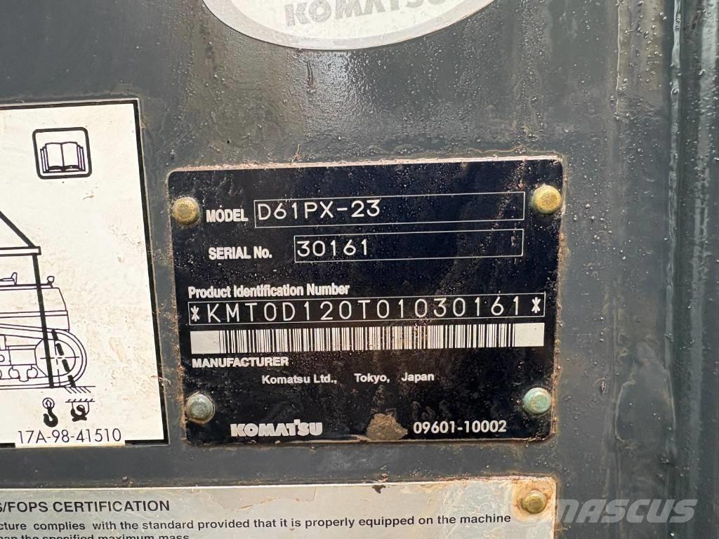 Komatsu D 61 PX-23 lánctalpas dózerek