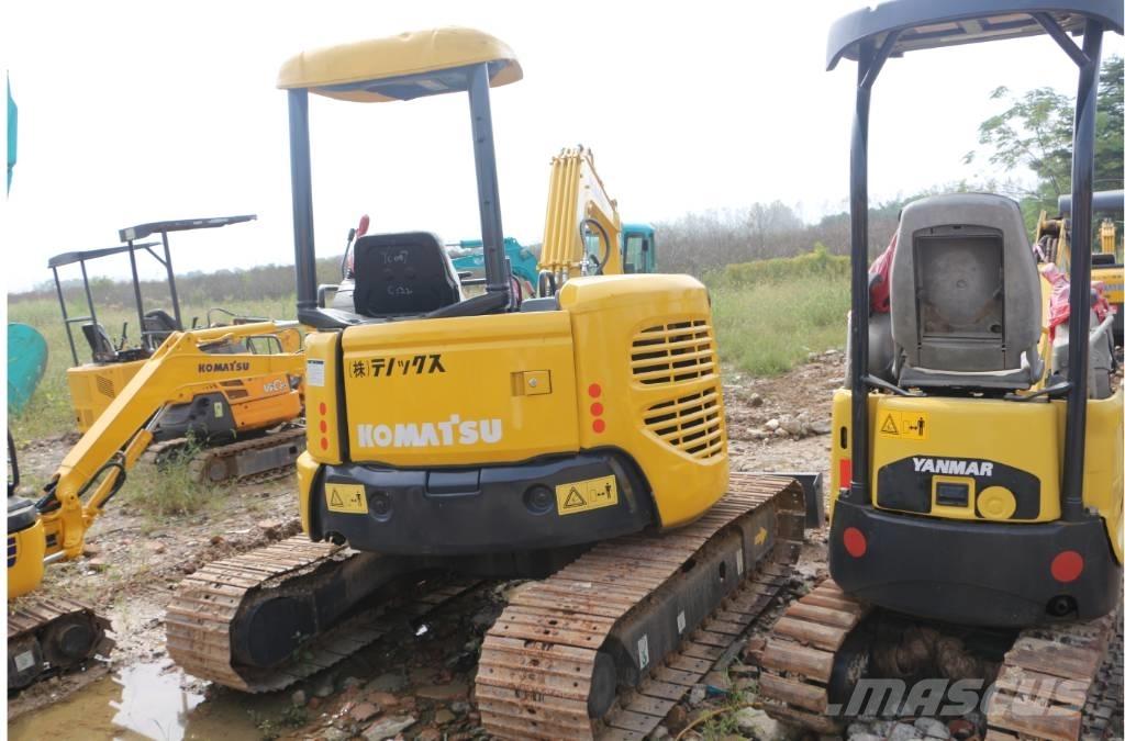 Komatsu PC 40 Mini kotrók < 7t