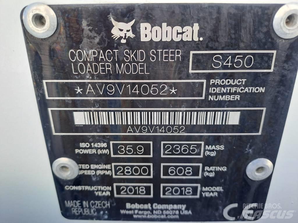 Bobcat S 450 Kompaktrakodók