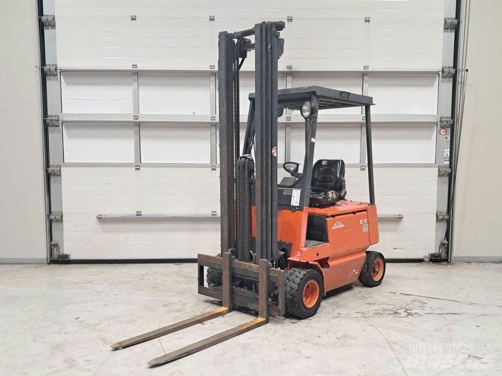 Linde E18P Elektromos targoncák